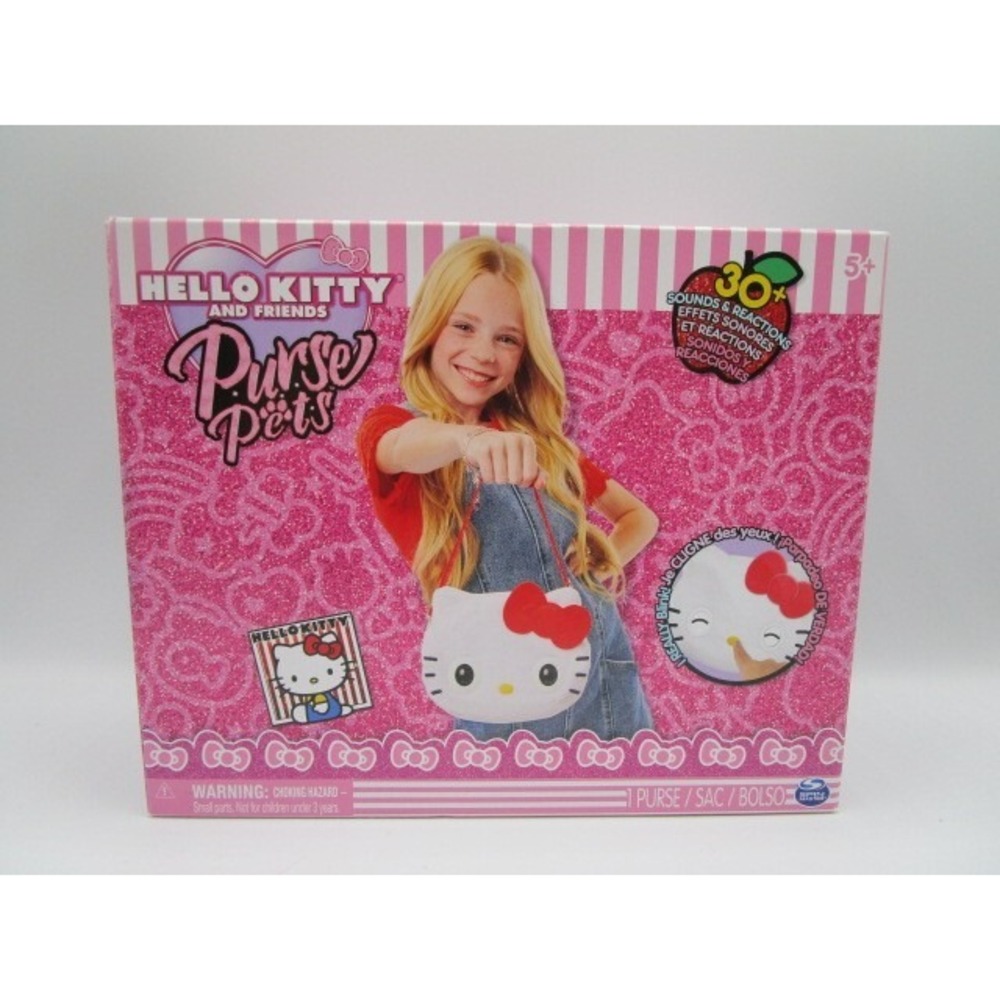 Hello Kitty And Friends Purse Pets Sanrio Interactive Pet Toy Purse Spin Master